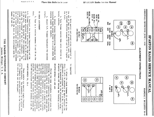 Sparton 32 ; Sparks-Withington Co (ID = 1356758) Radio