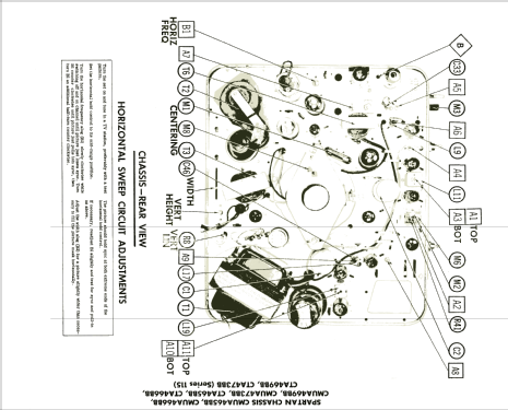 Ch= CTA466BB 115 Series; Spartan, Div. of (ID = 2021760) Television