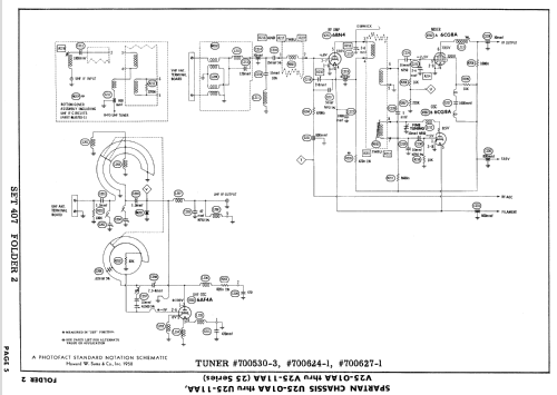 Ch= U25-06AA; Spartan, Div. of (ID = 847140) Television