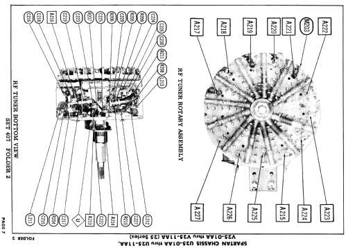 Ch= U25-09AA; Spartan, Div. of (ID = 847215) Televisore