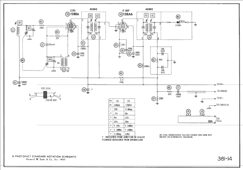 Chassis Ch= CR-738; Spartan, Div. of (ID = 2486879) Radio