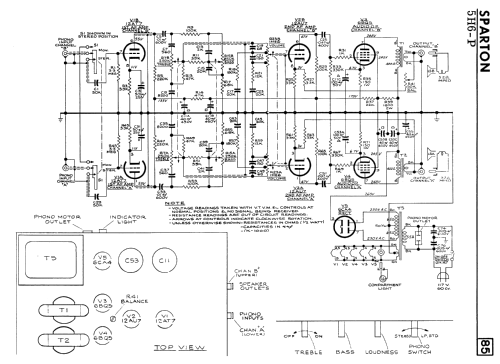 5H6-P ; Sparton of Canada; (ID = 2348027) Ampl/Mixer