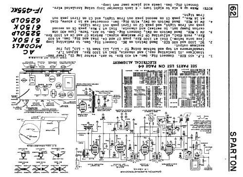 6150K ; Sparton of Canada; (ID = 804976) Radio