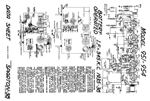 954 ; Sparton of Canada; (ID = 798655) Radio