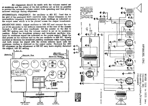 1109 Ch= 211; Spiegel Inc. (ID = 533533) Radio