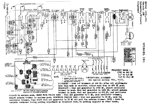 Air Castle MP1954 Ch= 39B; Spiegel Inc. (ID = 537660) Radio