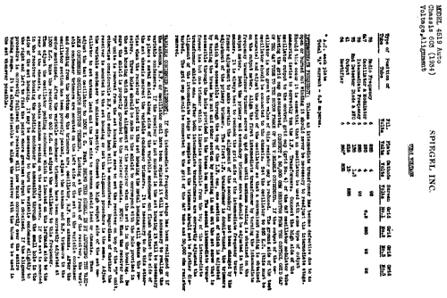 Air Castle 4519 Ch= 603; Spiegel Inc. (ID = 563981) Car Radio