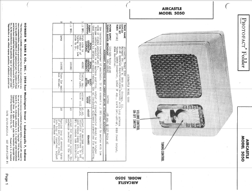 Aircastle 5050 ; Spiegel Inc. (ID = 1417119) Radio