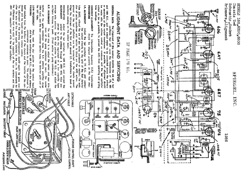 6800 Ch= U-6; Spiegel Inc. (ID = 535923) Car Radio