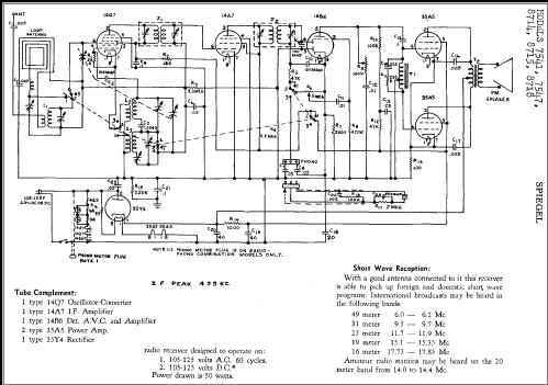 7541 ; Spiegel Inc. (ID = 308252) Radio