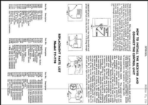 77 ; Spiegel Inc. (ID = 363340) Car Radio