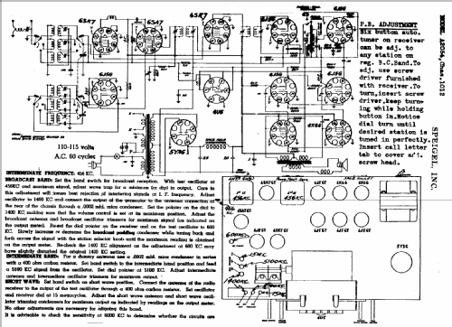 Air Castle AP2054 Ch= 1012; Spiegel Inc. (ID = 564481) Radio