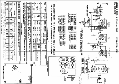 Air Castle AP2108 Ch= 561; Spiegel Inc. (ID = 550530) Radio