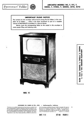 Aircastle 1400T; Spiegel Inc. (ID = 2939959) Television