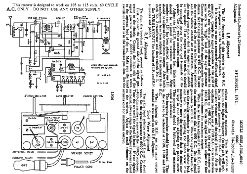 Aircastle 14-136EA for 6525, 6532, 6540, 6560 Ch= 14-136EA; Spiegel Inc. (ID = 1263281) Radio