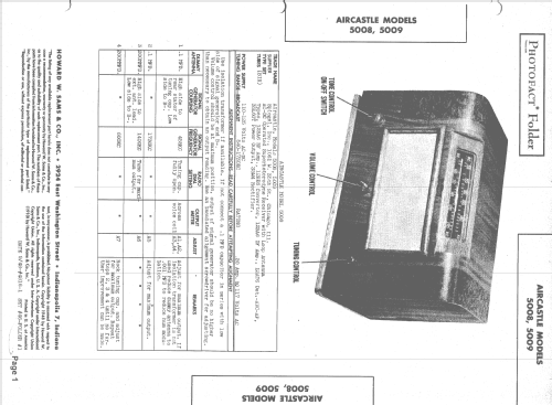 Aircastle 5009 ; Spiegel Inc. (ID = 2483269) Radio