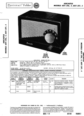 Aircastle 607-317 ; Spiegel Inc. (ID = 2935663) Radio
