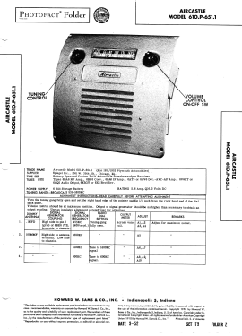 Aircastle 610.P-651.1; Spiegel Inc. (ID = 3090345) Autoradio