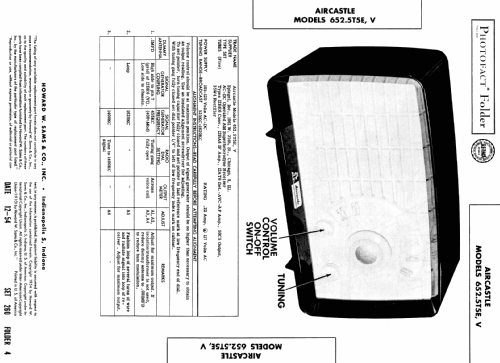 Aircastle 652.5T5E; Spiegel Inc. (ID = 397904) Radio