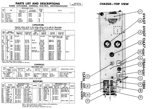 Aircastle 652.5X5 ; Spiegel Inc. (ID = 551382) Radio