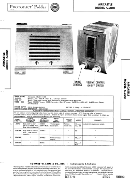 Aircastle C-300; Spiegel Inc. (ID = 2932541) Car Radio