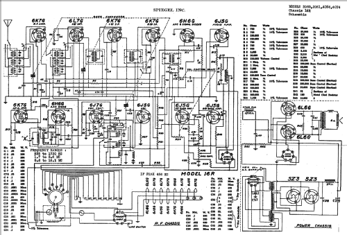 Ch= 16R; Spiegel Inc. (ID = 542450) Radio