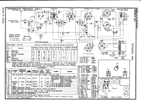 Air Castle 6110 Ch= 629; Spiegel Inc. (ID = 2227919) Radio