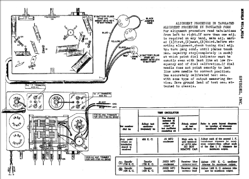 W316 Ch= 187B; Spiegel Inc. (ID = 537697) Radio
