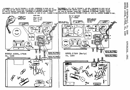 Z7208 Ch= 119B; Spiegel Inc. (ID = 540088) Radio