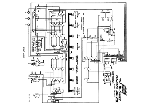 Tel-Ohmike Capacitor Analyzer TO-5; Sprague Electric (ID = 1846989) Equipment