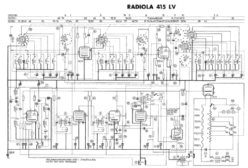 Radiola 415 LV; SR, Svenska (ID = 1623281) Radio
