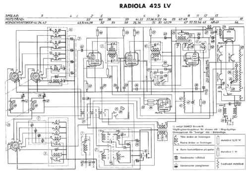 Radiola 425 LV; SR, Svenska (ID = 1623674) Radio