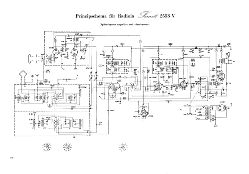 Radiola Femett 2553V; SR, Svenska (ID = 381532) Radio