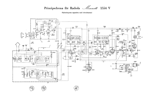 Radiola Menuett 1554V; SR, Svenska (ID = 364950) Radio