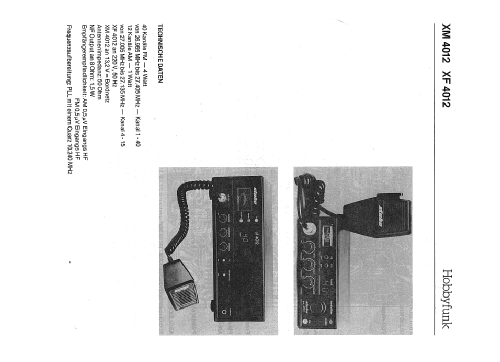 Mobilfunkgerät XM4012N; Stabo; Hildesheim (ID = 743382) Citizen