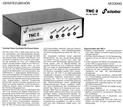 Terminal-Node-Controller für Packet-Radio TNC 2 Art.-Nr. 50035; Stabo; Hildesheim (ID = 1760766) Amateur-D