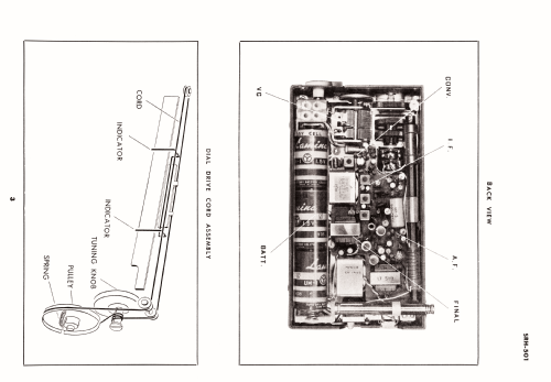 Hi-Fi 2 Speaker Deluxe - 2 Band 8 Transistor SR-H501; Standard Radio Corp. (ID = 2560635) Radio