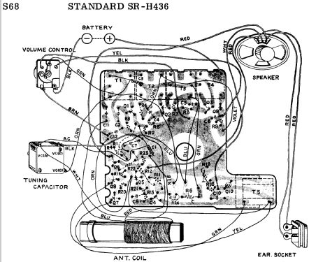 Micronic Ruby SR-H436; Standard Radio Corp. (ID = 1295331) Radio