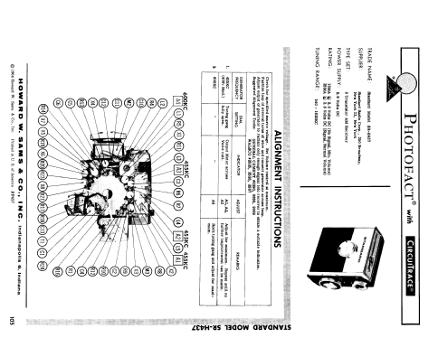 Micronic Ruby SR-H437; Standard Radio Corp. (ID = 1351212) Radio