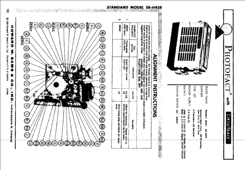 Micronic Ruby SR-H438; Standard Radio Corp. (ID = 1650278) Radio