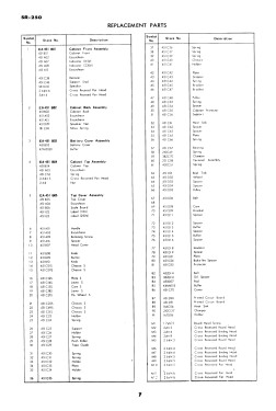 SR-250; Standard Radio Corp. (ID = 2942306) Ton-Bild