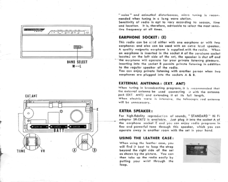 SR-F205L; Standard Radio Corp. (ID = 1007724) Radio