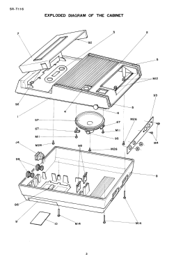 SR-T116 ; Standard Radio Corp. (ID = 2901102) Sonido-V