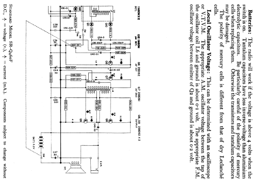 Micronic Ruby SR-Q460F; Standard Radio Corp. (ID = 806861) Radio