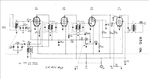 134; Standard Telephones (ID = 2320076) Radio