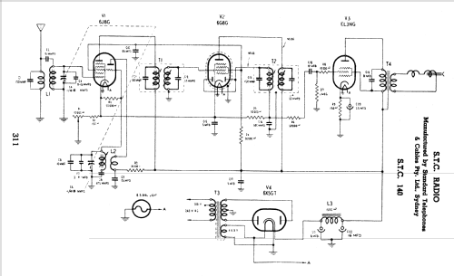 Duntroon 140D Ch= 140; Standard Telephones (ID = 2083121) Radio