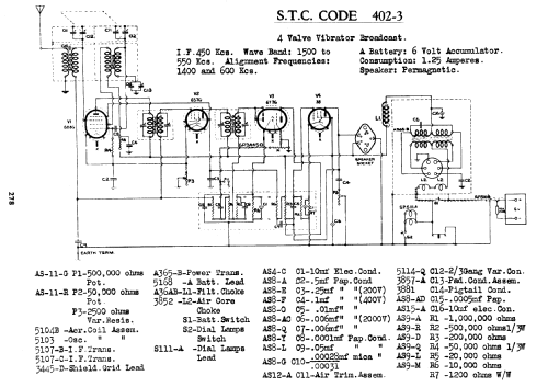 403C Ch= 403; Standard Telephones (ID = 715059) Radio