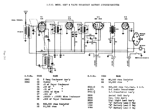5027H Ch= 5027; Standard Telephones (ID = 695797) Radio