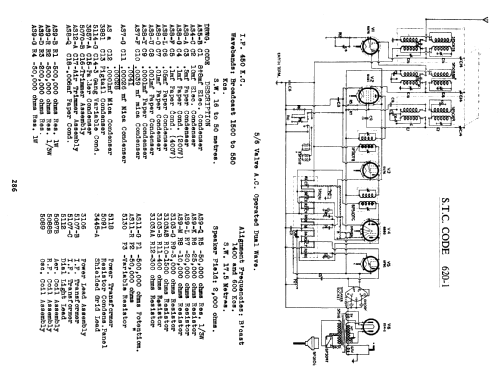 621D Ch= 621; Standard Telephones (ID = 716286) Radio