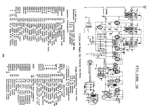 730R Ch= 730; Standard Telephones (ID = 759388) Radio